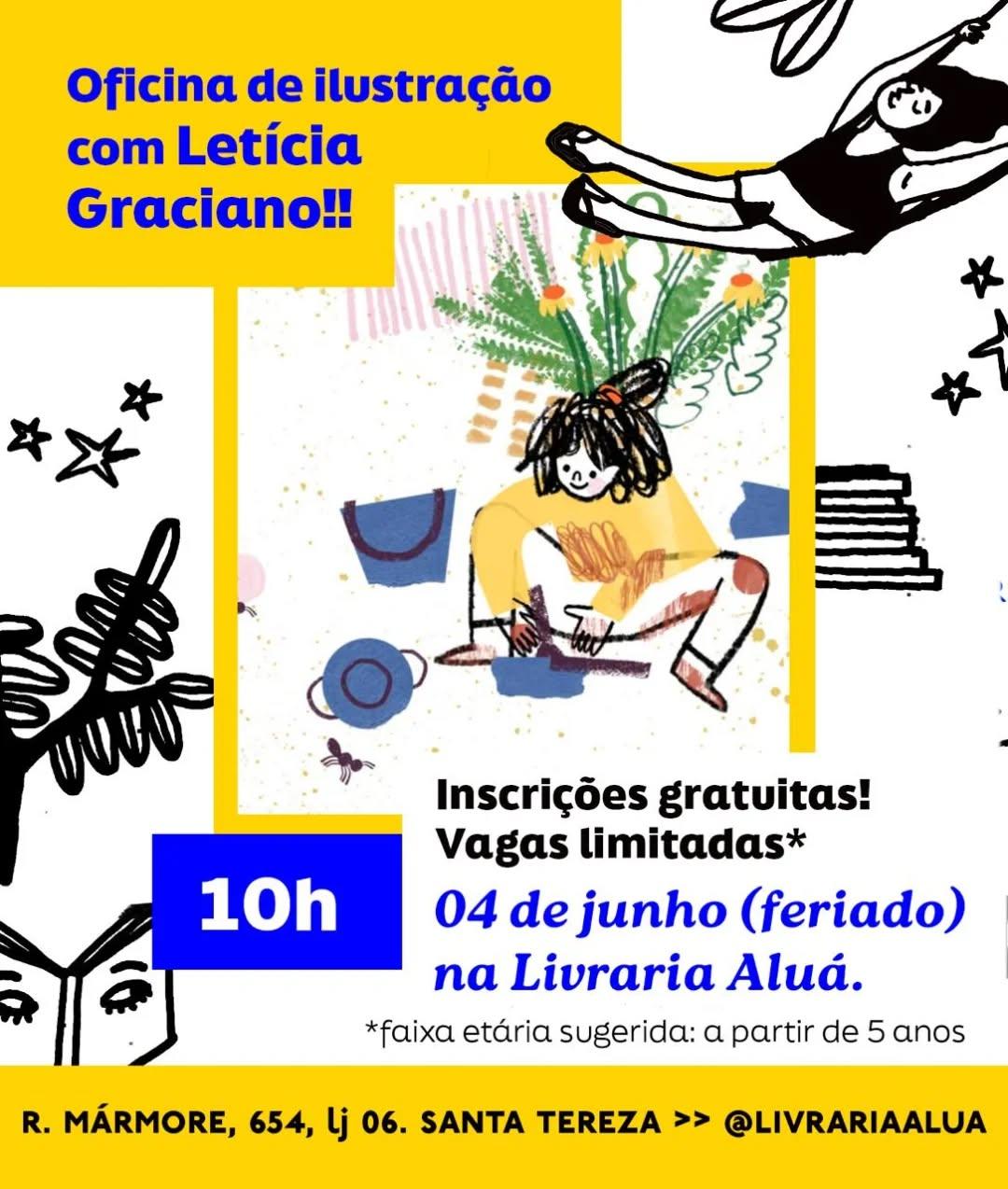 Oficina de Ilustração com Letícia Graciano