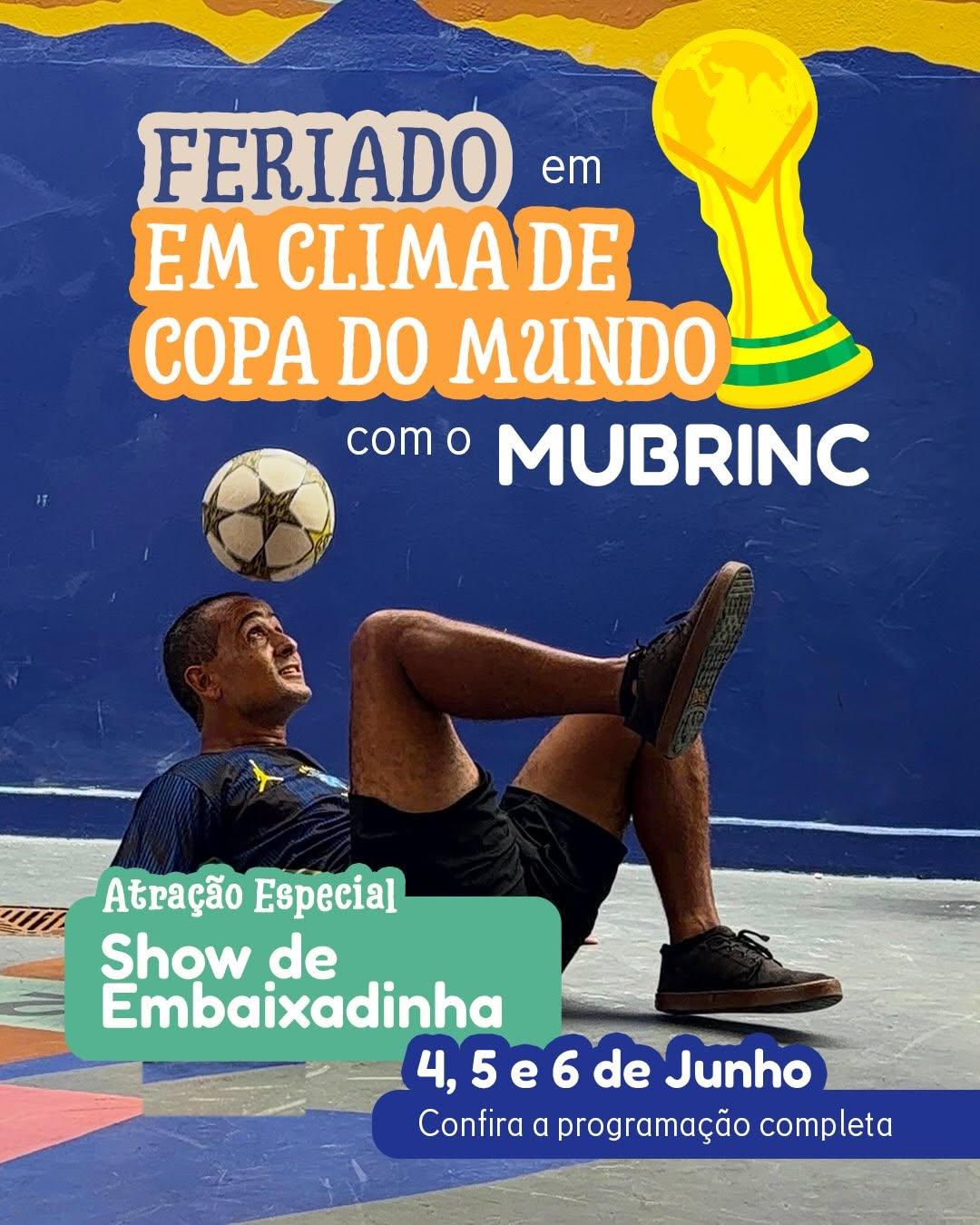 Feriado em Clima de Copa do Mundo no Museu dos Brinquedos