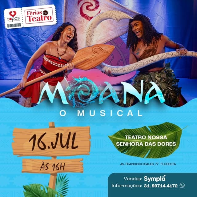 Photo by Copas Produções Artísticas on July 15, 2026. May be an image of poster and text.
