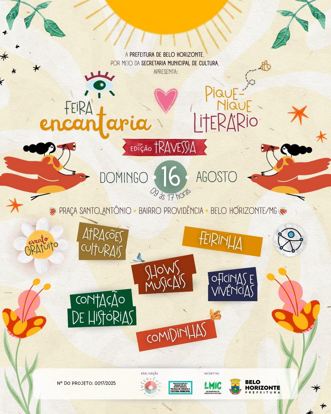 Feira Encantaria & Piquenique Literário | Edição Travessia