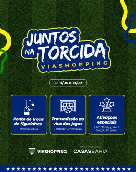 Juntos na Torcida no ViaShopping
